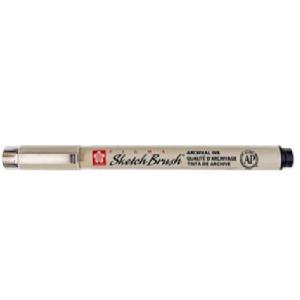 Sakura Pigma Micron Pen - Black, Sketch Brush