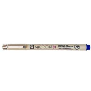 Sakura Pigma Micron Pen - Royal Blue, 01  XSDK01-138