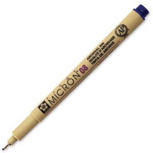 Sakura Pigma Micron Pen - Royal Blue, 08