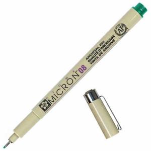 Sakura Pigma Micron Pen - Hunter Green, 08