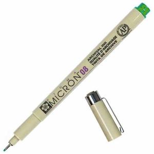 Sakura Pigma Micron Pen - Fresh Green, 08