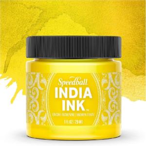 Speedball India Ink 1oz - Canary 003204