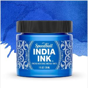 Speedball India Ink 1oz - Sapphire  003209