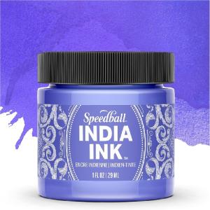 Speedball India Ink 1oz - Amethyst  003210