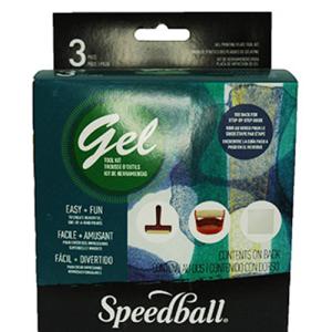 Speedball Gel Printing Tool Kit (3 piece)  8022