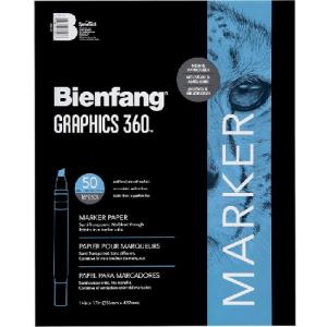 Speedball Bienfang Graphics 360 Marker Pad 14" x 17" - (50 Sheets, 13.5lbs/51gsm)  316142