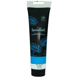 Speedball Block Printing Ink - (5oz/150ml) Fluorescent Blue