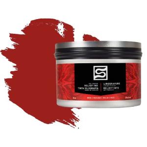 Speedball Red Oil Based Relief Block Printing Ink Can (8oz)