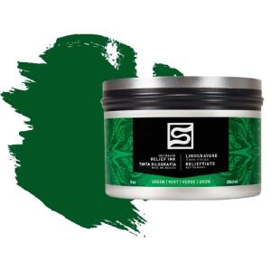 Speedball Green Oil Based Relief Block Printing Ink Can (8oz)