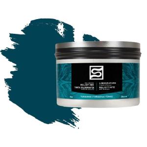 Speedball Turquiose Oil Based Relief Block Printing Ink Can (8oz)
