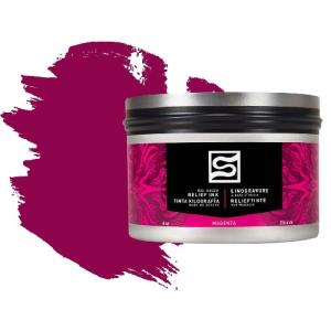 Speedball Magenta Oil Based Relief Block Printing Ink Can (8oz)