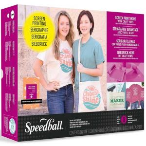 Speedball Deluxe Screen Printing Craft Vinyl Kit  45086
