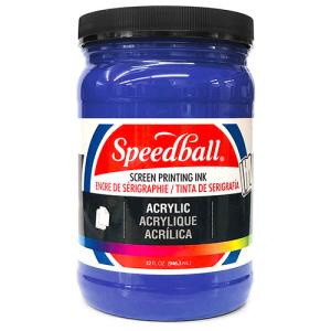 Speedball Screen Printing Acrylic Ink - (32oz/946ml) Process Cyan