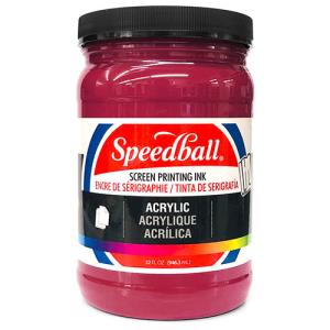 Speedball Screen Printing Acrylic Ink - (32oz/946ml) Process Magenta
