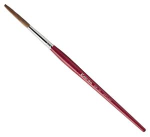 Escoda Bravo Brush for Lettering - Long Round Square Edge #8