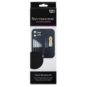 Spectrum Noir Pencil Blending Accessories Kit - (12 Pieces)  SPENC-BLNDKIT