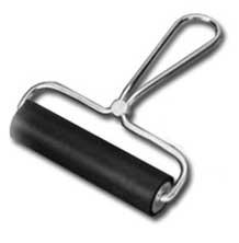 Testrite Hard Rubber Brayer 4"