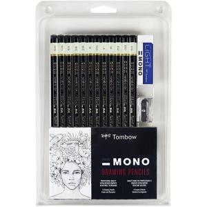 Tombow Mono Graphite Drawing Pencil Set - 14pc