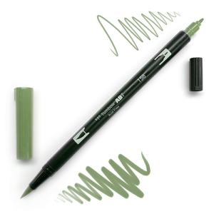 Tombow Dual Brush Pen -Dark Olive 158