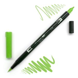 Tombow Dual Brush Pen -Willow Green 173