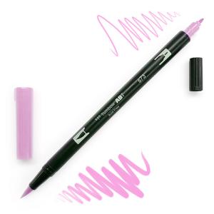 Tombow Dual Brush Pen -Orchid 673