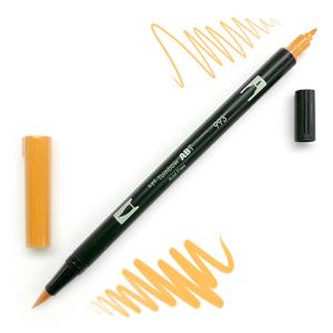 Tombow Dual Brush Pen -Chrome Orange 993