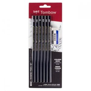 Tombow Graphite Drawing Pencil Set 6ct