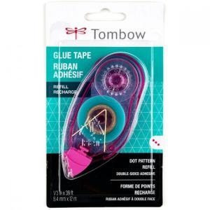 Tombow Mono Adhesive Glue Dots Cartridge Refill