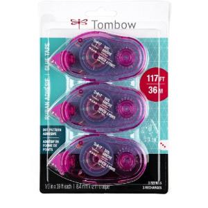 Tombow Mono Adhesive Glue Dots Cartridge Refills 3pk