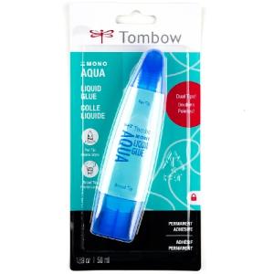 Tombow Mono Adhesive Aqua Liquid Glue Dual Tip Applicator