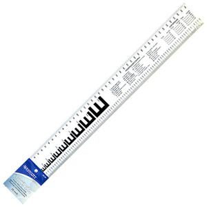 Westcott Graphic Arts Ruler and Scales 18in