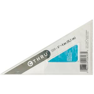 Westcott Scholastic 30/60 Triangle - 6"