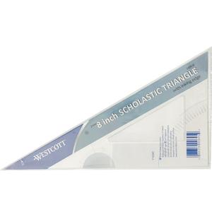 Westcott Scholastic 30/60 Triangle - 8"