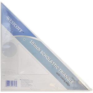 Westcott Scholastic 45/45 Triangle - 10"