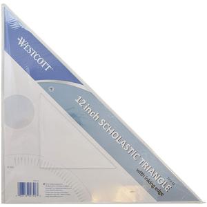 Westcott Scholastic 45/45 Triangle - 12"