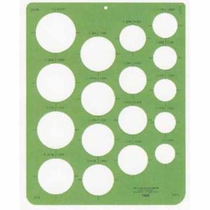 Westcott Stencils Template - Circles