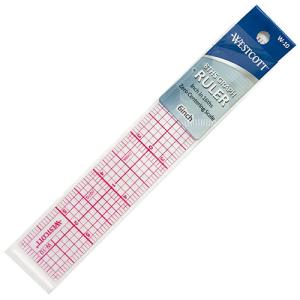 Westcott 8ths Graph Ruler 6in
