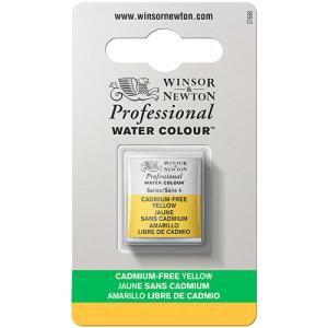 Winsor & Newton Professional Water Colour Half Pan - Cadmium-Free Yellow