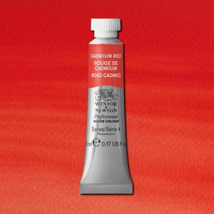 Winsor & Newton Professional Water Colour - (.17oz/5ml) Cadmium Red