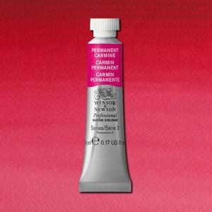 Winsor & Newton Professional Water Colour  (.17oz/5ml) Permanent Carmine