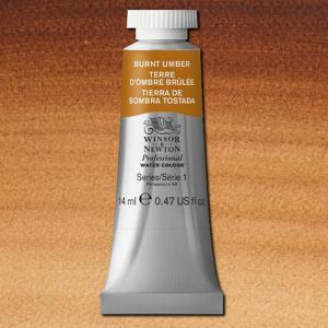 Winsor & Newton Professional Water Colour  (.47oz/14ml) Burnt Umber