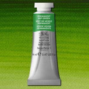 Winsor & Newton Professional Water Colour  (.47oz/14ml) Permanent Sap Green
