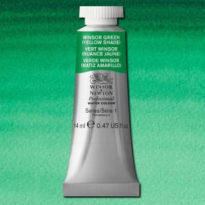 Winsor & Newton Professional Water Colour  (.47oz/14ml) Winsor Green (Yellow Shade)