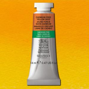Winsor & Newton Professional Water Colour - (.47oz/14ml) Cadmium-Free Yellow Deep