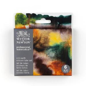 Winsor & Newton Artists Professional Watercolor Rich Earth Color Collection