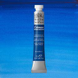 Cotman Watercolor Intense Phthalo Blue 8ml
