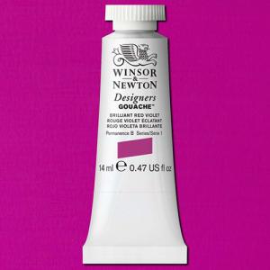 Winsor & Newton Designers Gouache  (0.47oz/14mL) Brilliant Red Violet