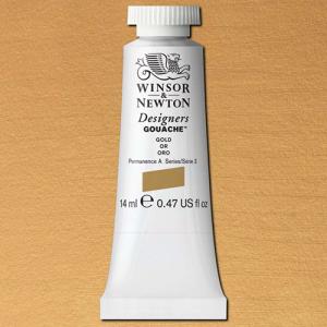 Winsor & Newton Designers Gouache  (0.47oz/14mL) Gold
