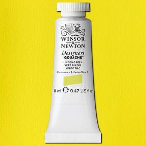 Winsor & Newton Designers Gouache  (0.47oz/14mL) Linden Green