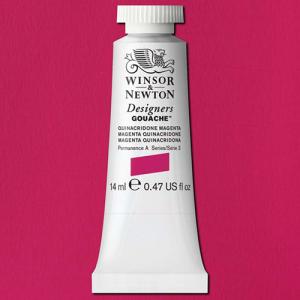 Winsor & Newton Designers Gouache  (0.47oz/14mL) Quinacridone Magenta